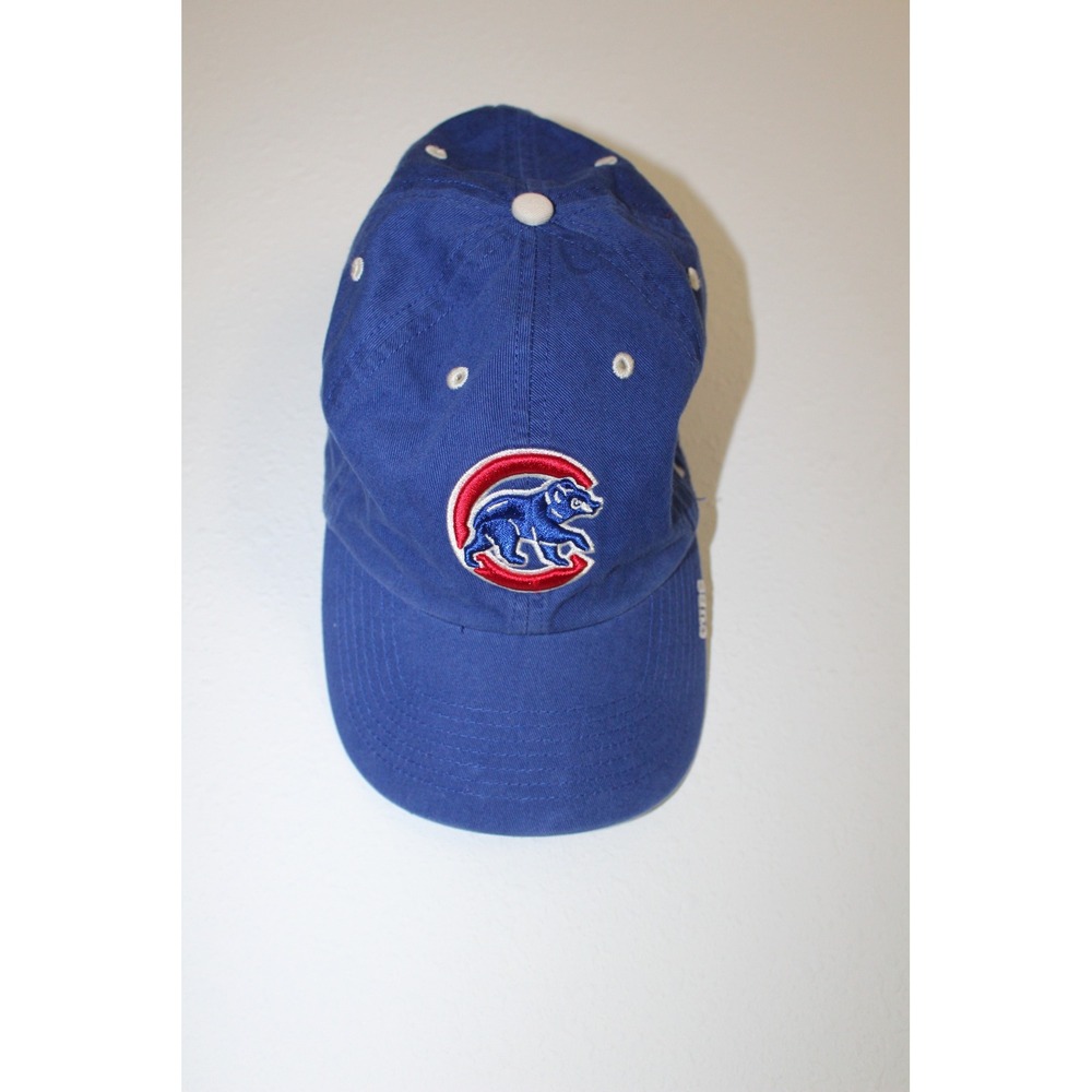 '47 Brand Chicago Cubs Walking Bear Logo Blue Baseball Hat OSFA MLB Cap